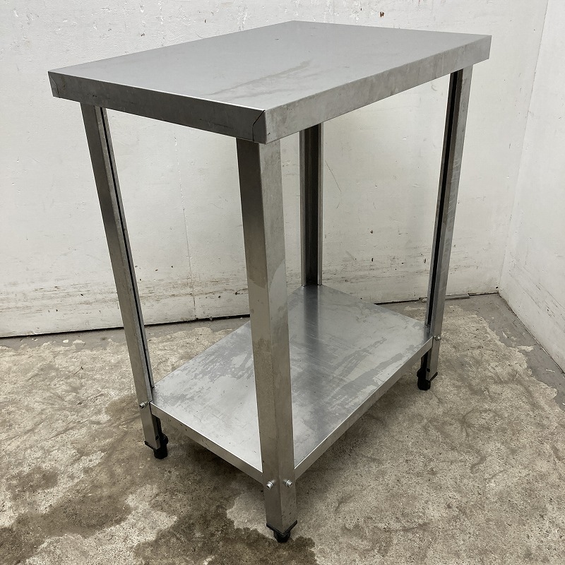 ★EJ2017 | 作業台 ステンレス W600×D450×H800mm 業務用 厨房用 中古拍卖