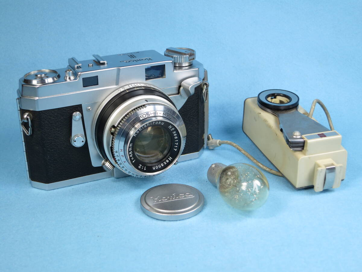 KONICA / コニカⅢ 美品で動作良好の極上カメラ オマケもあります拍卖