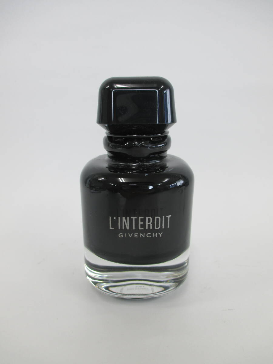 9-222⑧ 〈希少〉 GIVENCHY L’INTERDIT EDP ジバンシー ランテルディ オーデパルファム 残量多 香水 フレグランス 拍卖
