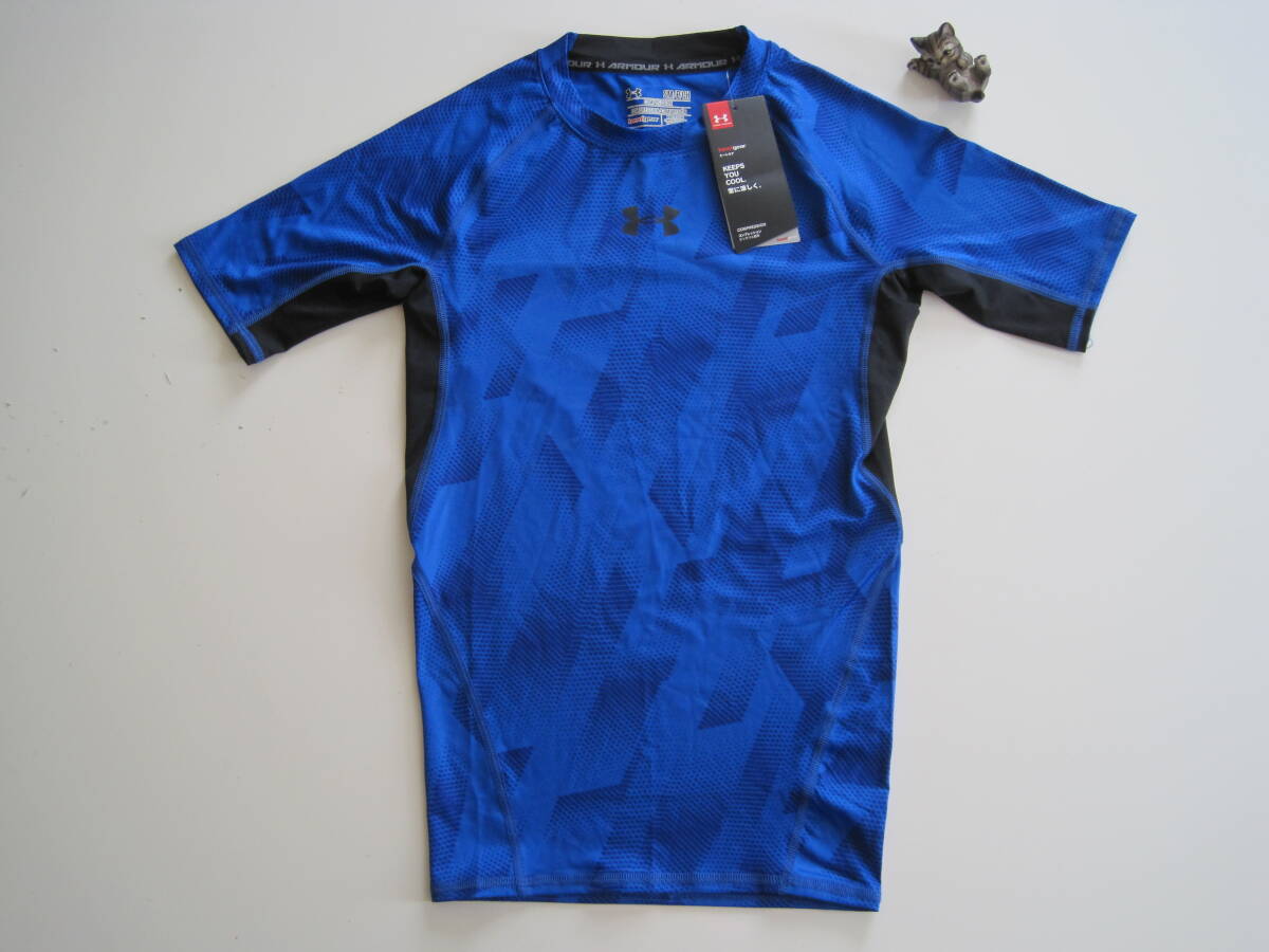 ★新品未使用品/UNDER ARMOUR・アンダーアーマー・heatgearコンプレッションシャツ/サイズSM・胸囲85~91・身長162~168cm/送料無料♪★拍卖
