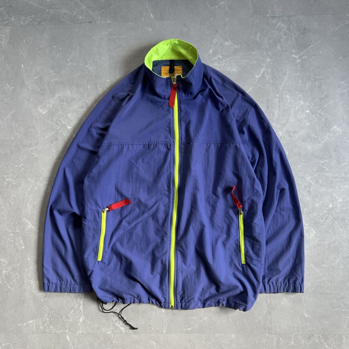 90s 00s ノースフェイス ナイロン スタンドカラージャケット 短丈 古着 メンズL THE NORTH FACE スウィングトップ ブルゾン cityboy usa L拍卖