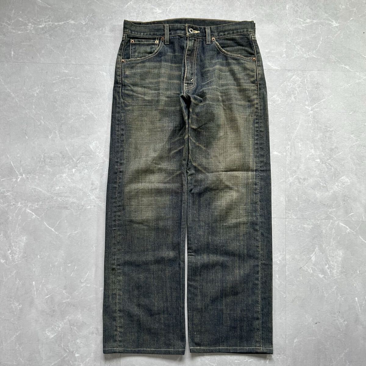 90s Levi's 503 ワイドデニム w32 バギー usa 古着 色落ち◎ ジーンズ リーバイス 501 505 00s Y2K ストレート vintage cityboy アメカジ拍卖