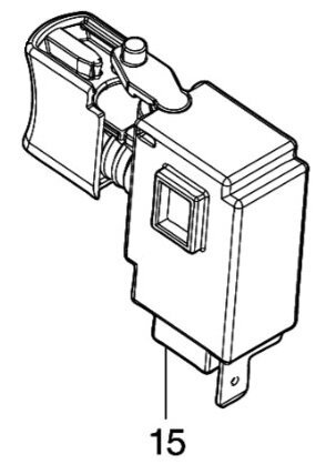 マキタ makita 18V 充電式 震動 ドライバドリル HP486DZ用 スイッチC3JR-4B 651443-5 部品 修理 パーツ 建築 建設 電設 電工 ドリル拍卖