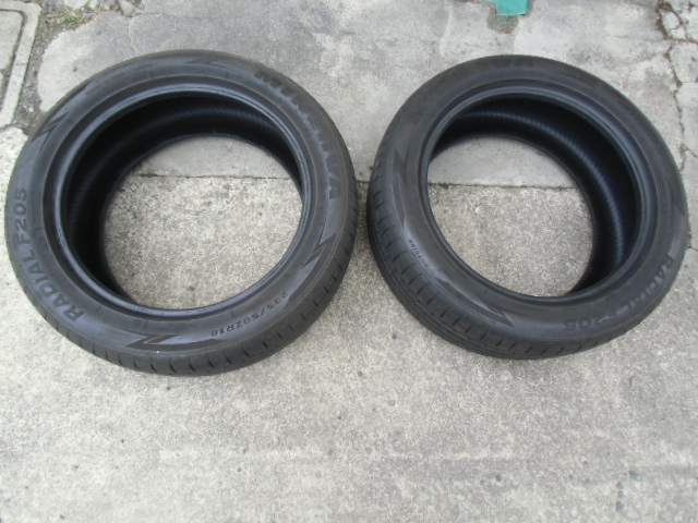 中古*MINERVA*235―50-ZR-18*2本*タイヤ*拍卖