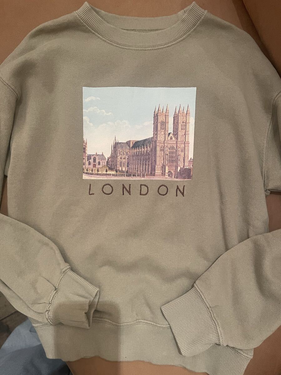 saleアイテムオーシャンアンドグラウンド裏毛トレーナー1226204オリーブ130㎝拍卖