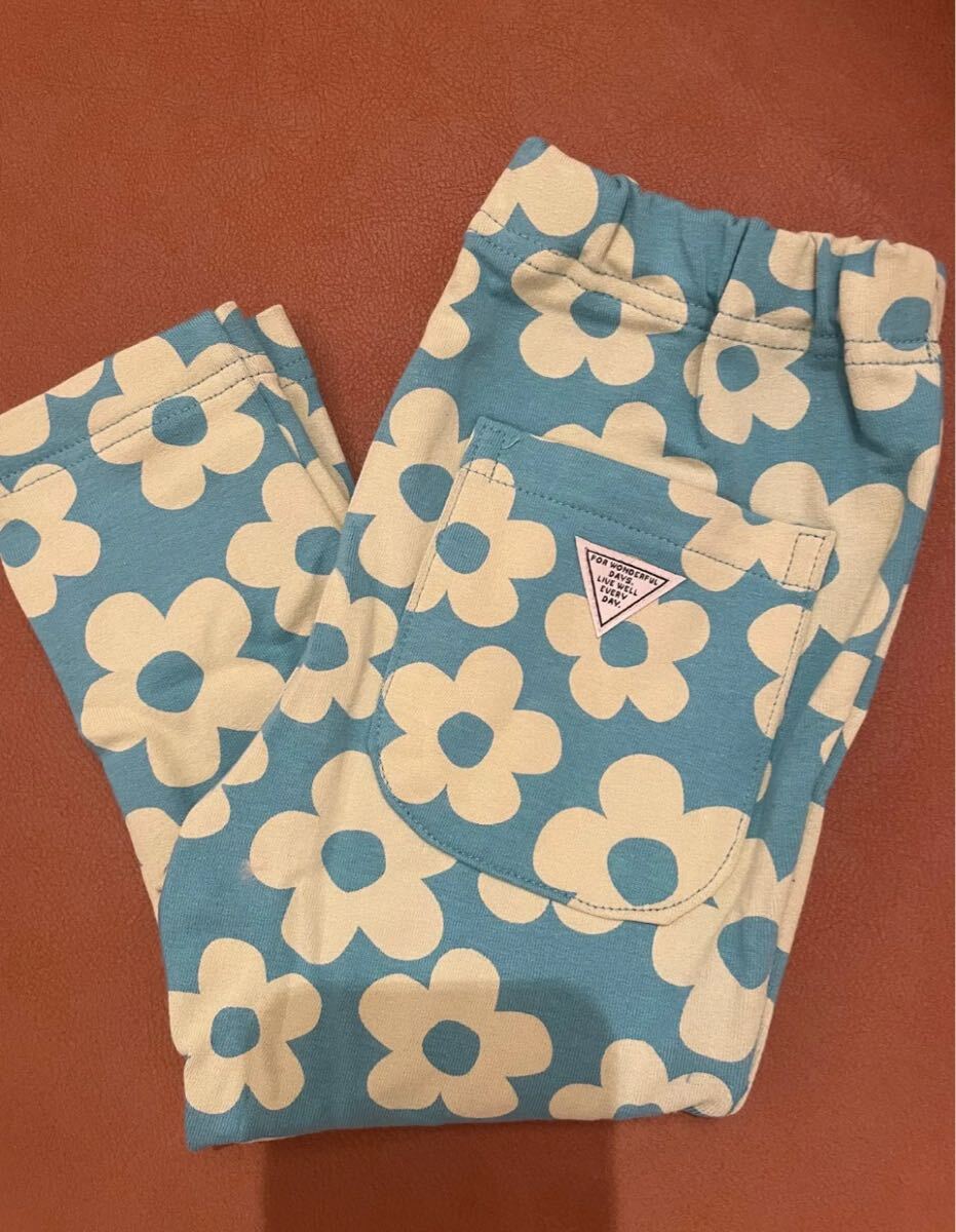 BREEZE ブリーズ DAISUKI パンツ 9分丈 J420925ターコイズブルー 110㎝拍卖