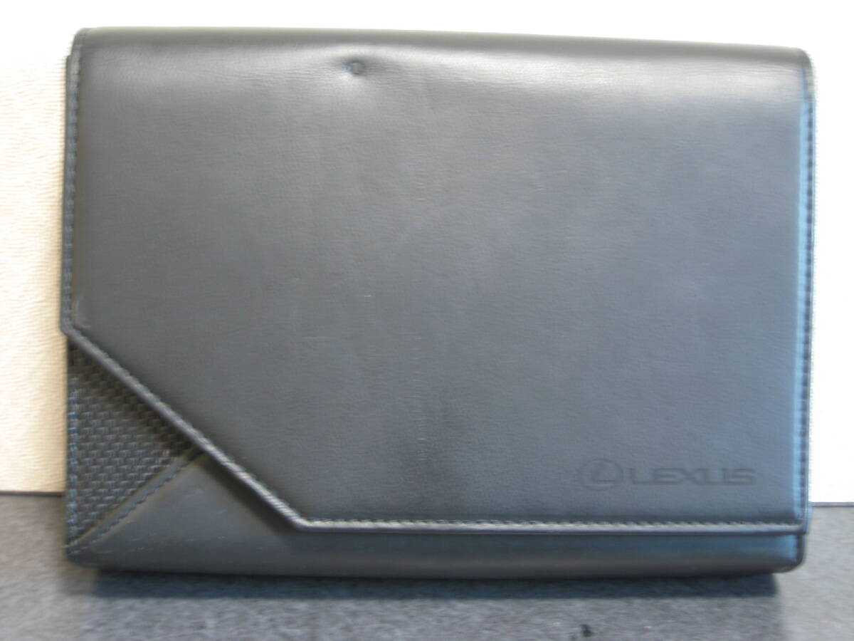 レクサス SC430 純正 マニュアルケース 車検証入 取扱説明書 等 拍卖