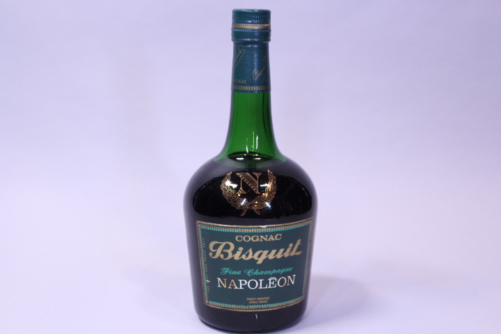 p-3415 未開栓古酒 Bisquit ビスキー NAPOLEON コニャック 700mL拍卖