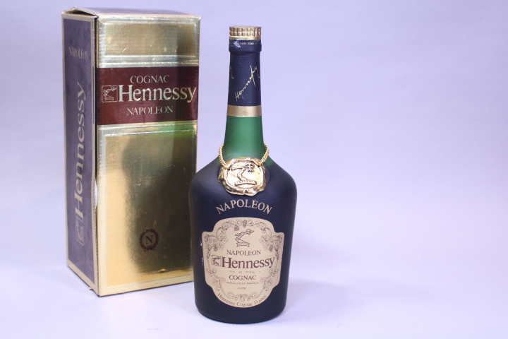 p-3465 未開栓古酒 Hennessy ヘネシー NAPOLEON ナポレオン コニャック ブランデー 700mL拍卖