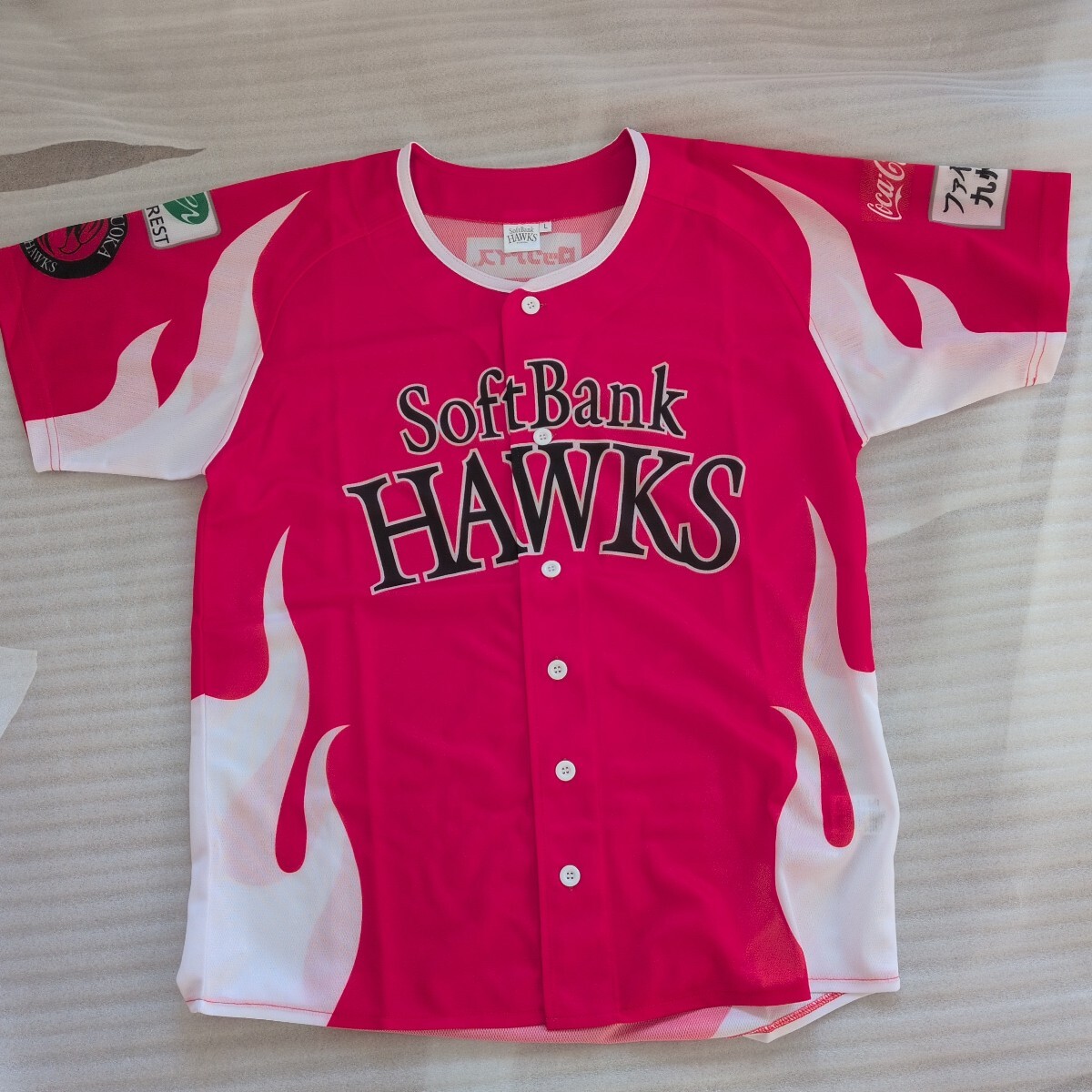 福岡ソフトバンクホークス 鷹祭 2025 L レプリカユニフォーム 新品撮影の為の開封拍卖