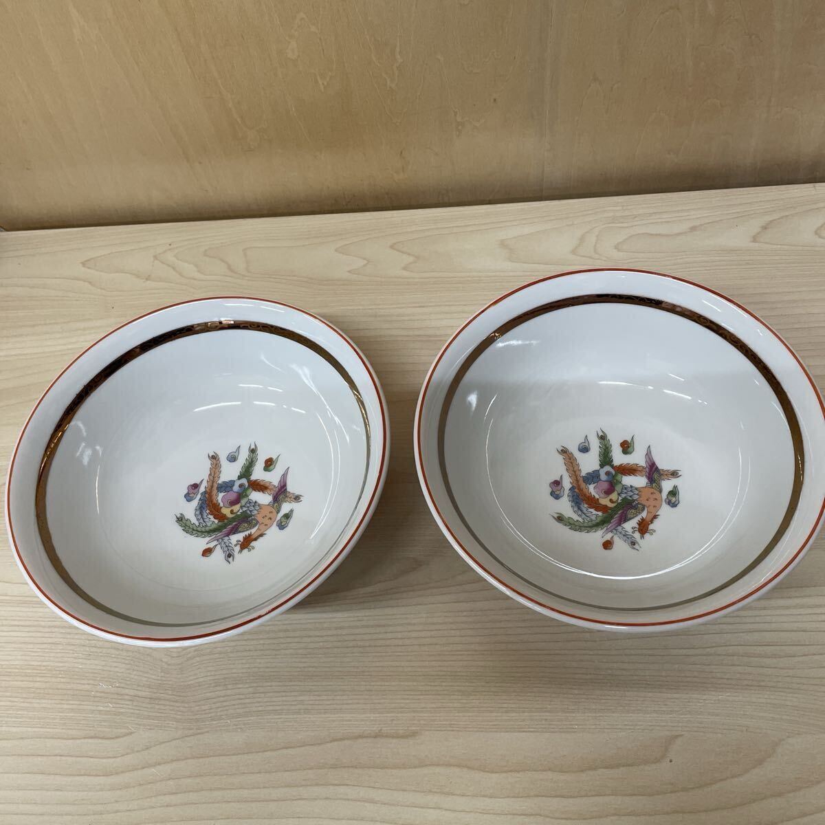 ラーメンどんぶり 中華食器 ラーメン鉢 2個セット 美永峰陶苑製 中古拍卖