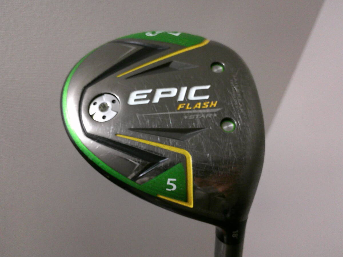 キャロウェイ★EPIC FLASH STAR 5w 18°★Speeder EVO For Callaway S★エピック フラッシュ スター拍卖
