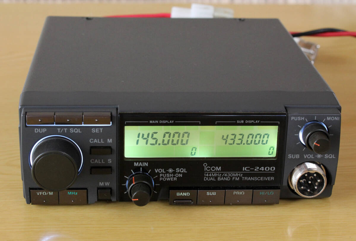 ■ICOM IC-2400 144/430/MHz 10W機 美品■拍卖