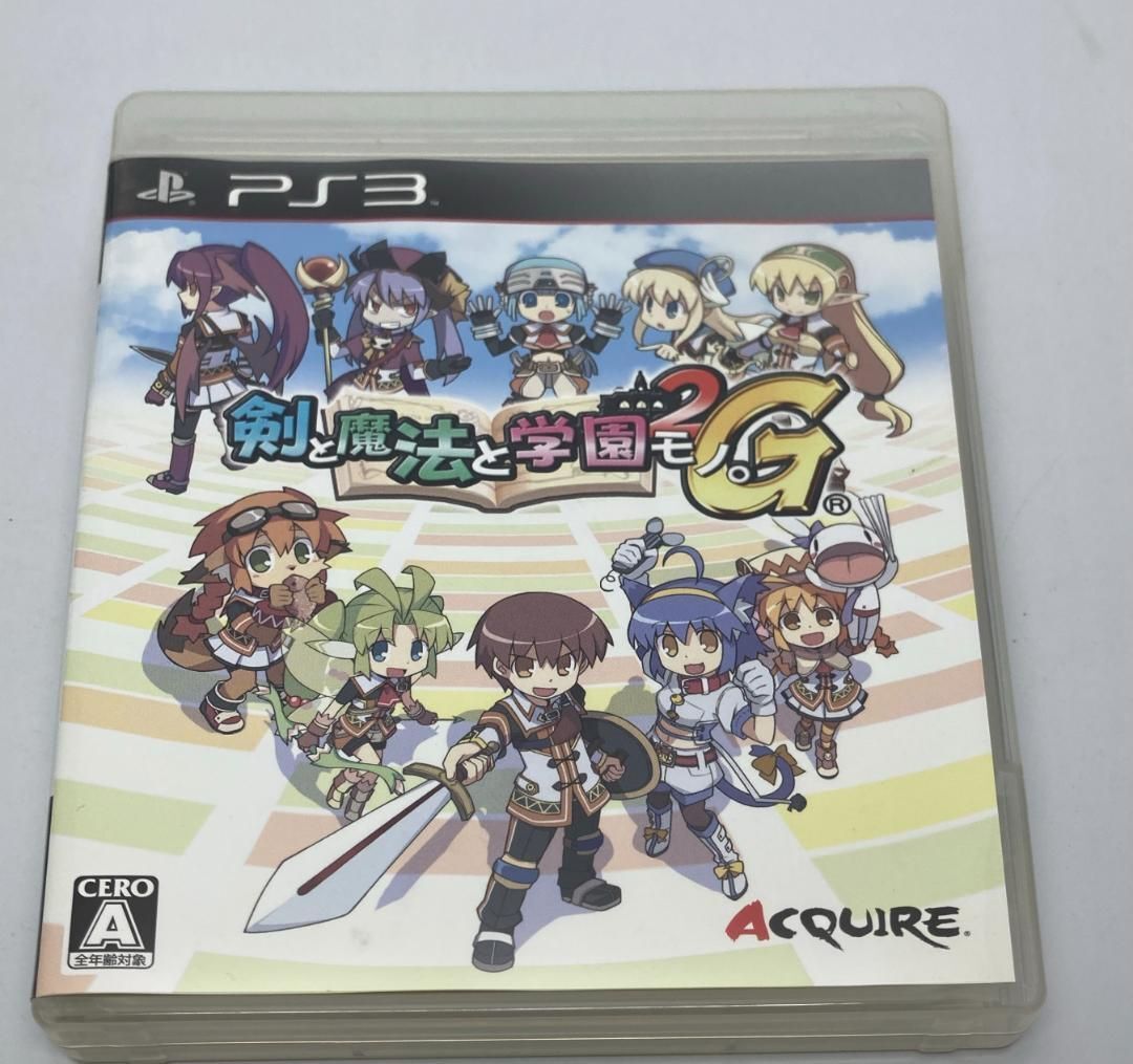 PS3ソフト 剣と魔法と学園モノ。2G BLJM-60278拍卖