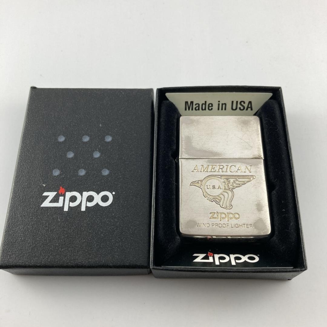 Zippo ジッポー 1994年製 着火確認済 ケース付 シルバーカラー拍卖