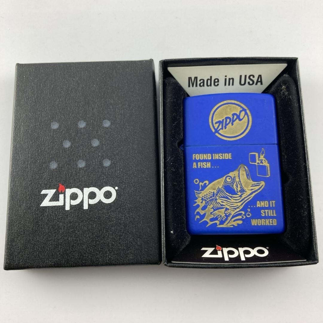 Zippo ジッポー 2015年製 着火確認済 ケース付 USA WINDY拍卖