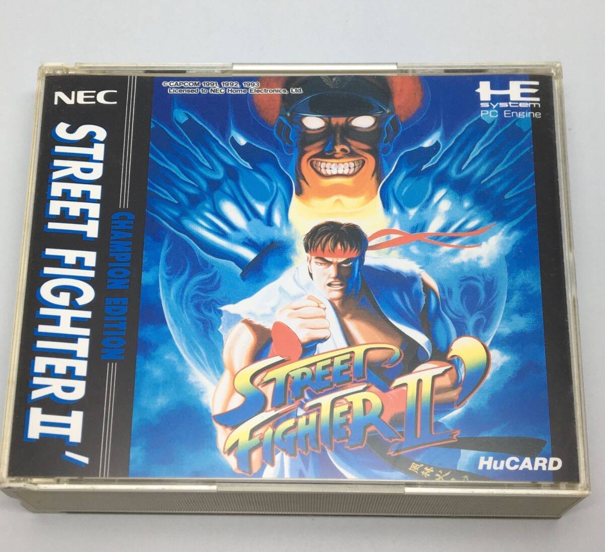 PCエンジンHuカードソフト ストリートファイター2ダッシュ HE93002 4904323919598拍卖