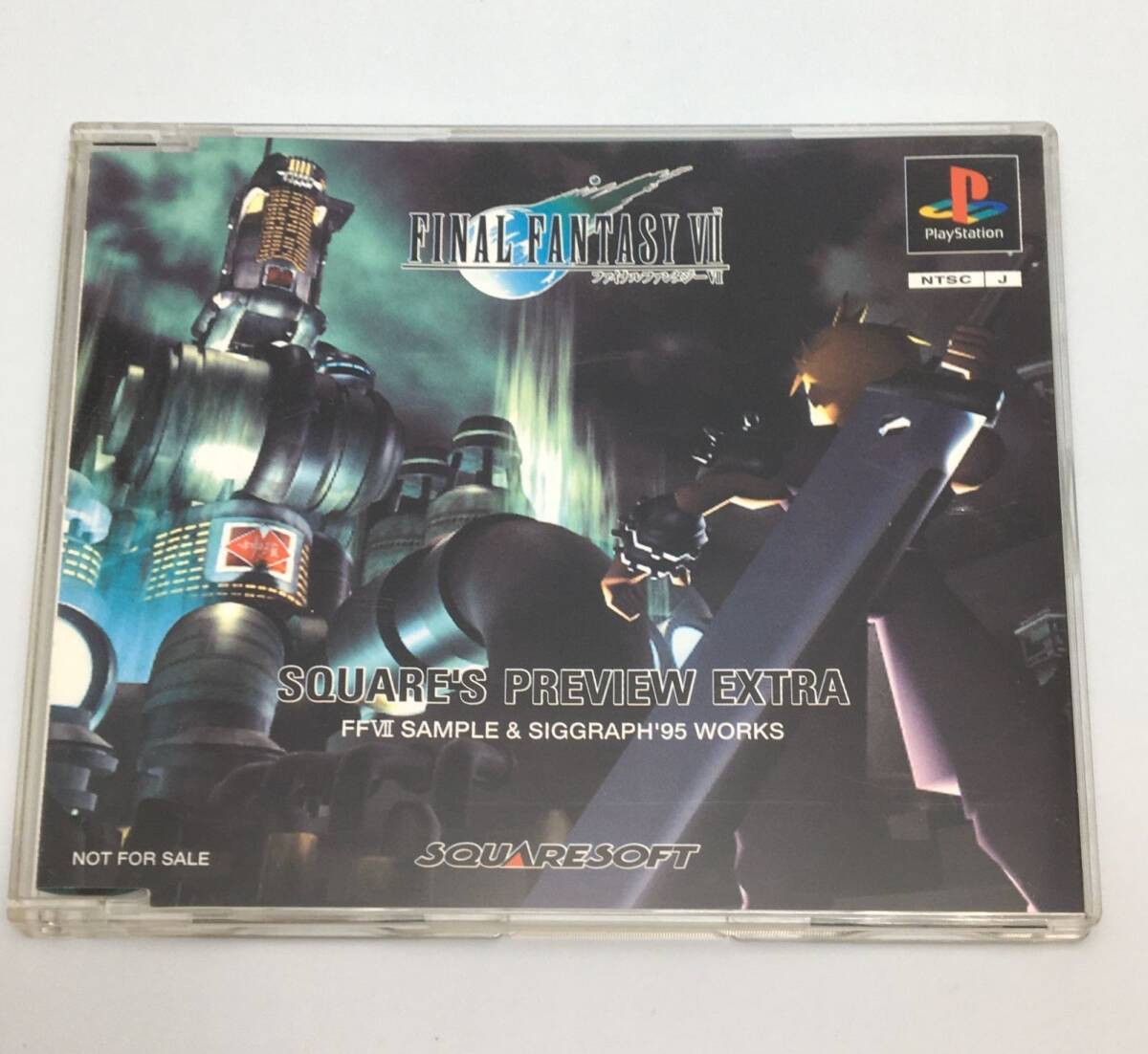 PSソフト SQUARE’S PREVIEW EXTRA ファイナルファンタジーVII SLPM-80048拍卖