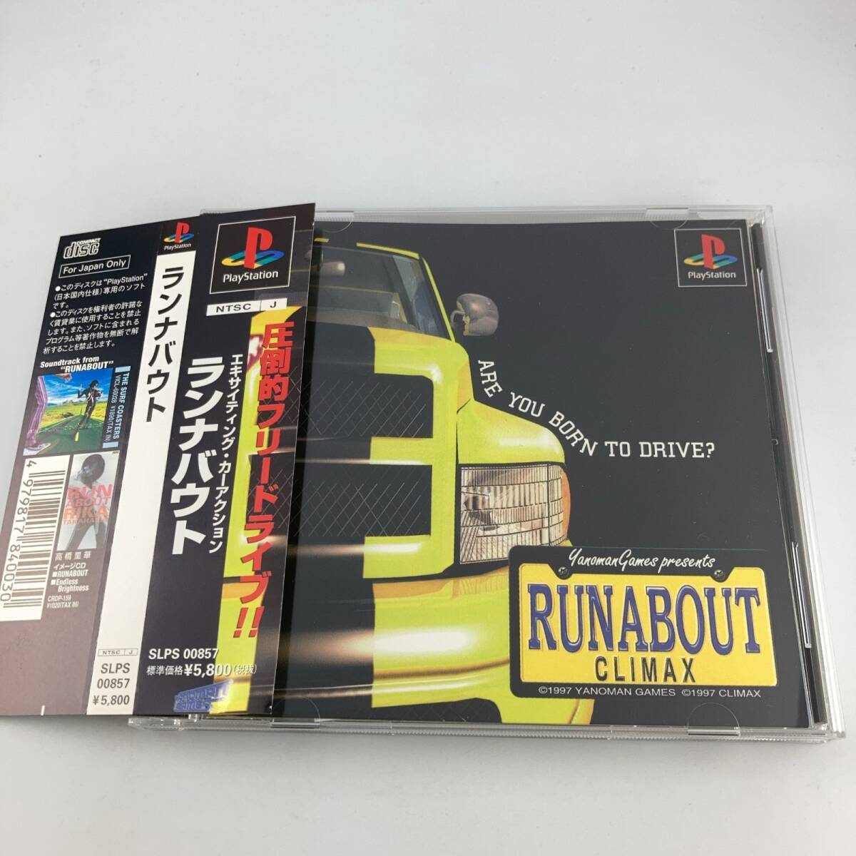 帯付PSソフト RUNABOUT 1997/05/23 SLPS-00857 4979817840030拍卖