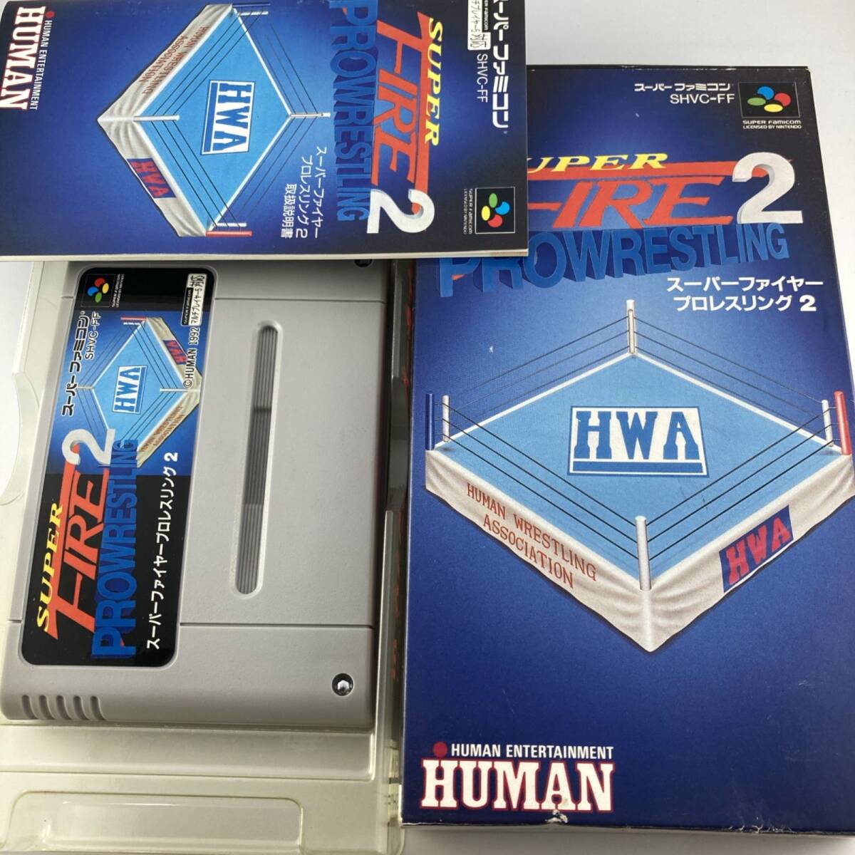 スーパーファミコンソフト スーパーファイアープロレスリング2 1992/12/25 SHVC-FF 4959143600065拍卖