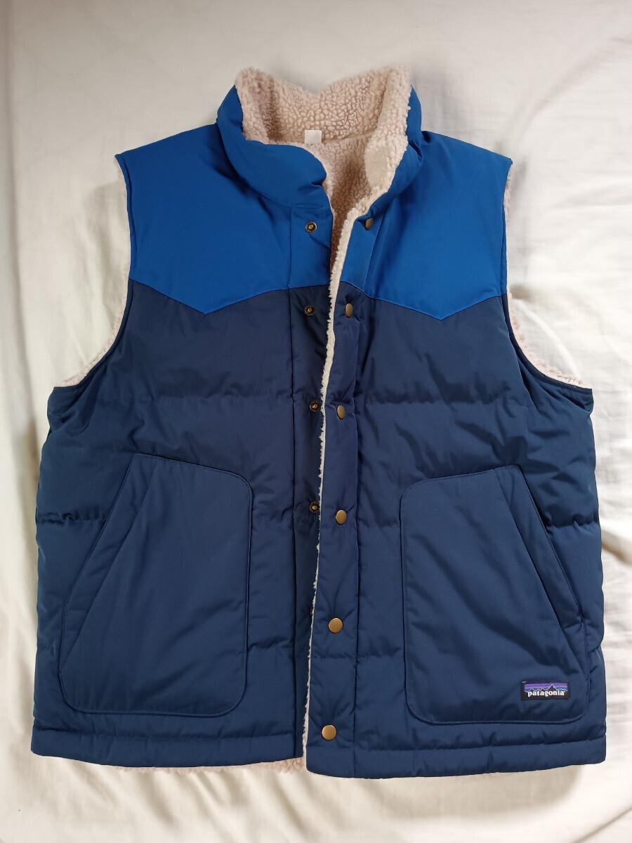 パタゴニア patagonia ビビーダウンベスト リバーシブル L拍卖