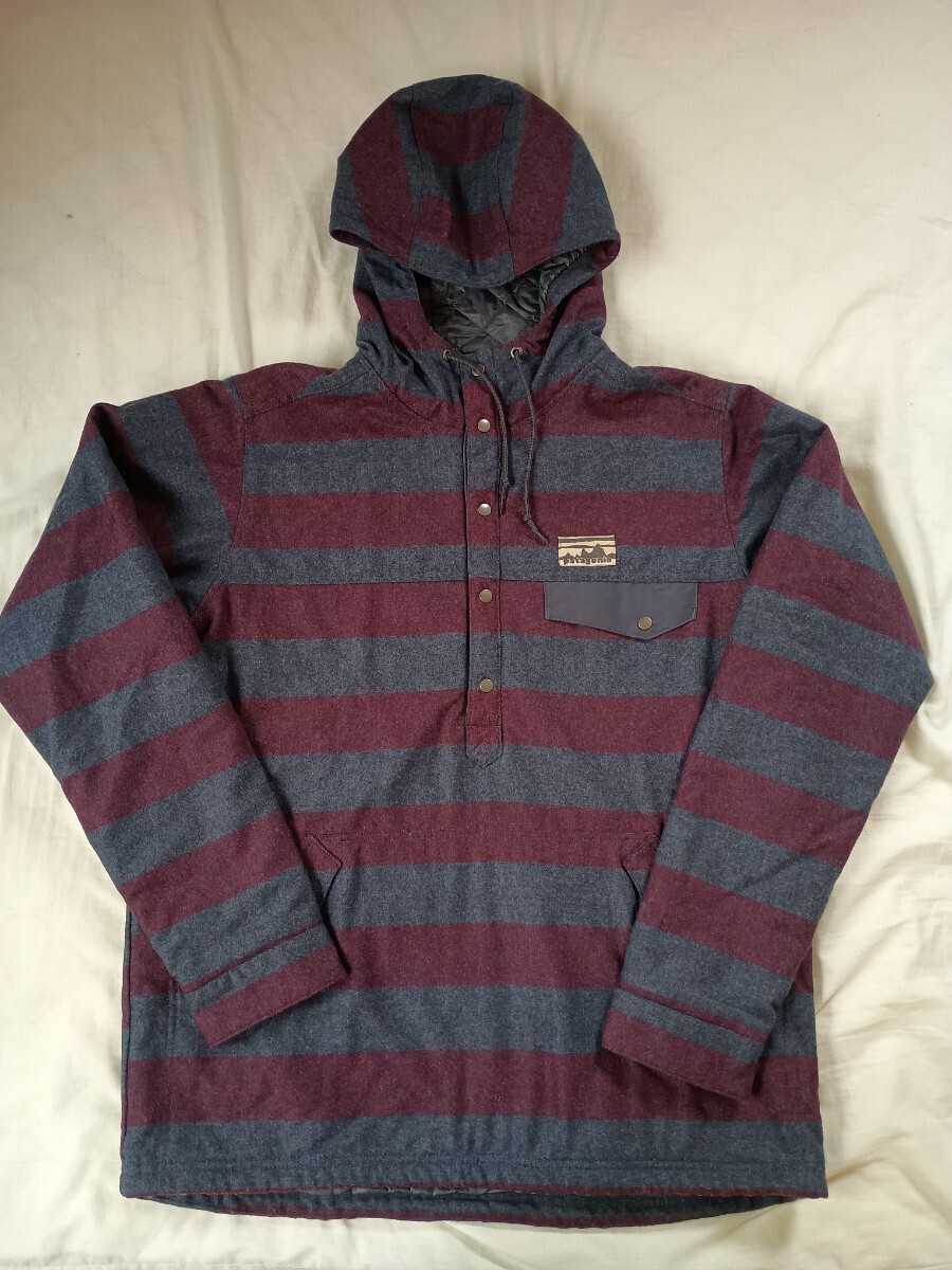 パタゴニアリクレイムドウールスナップT プルオーバー L 40周年限定 2015年製 ダウン拍卖
