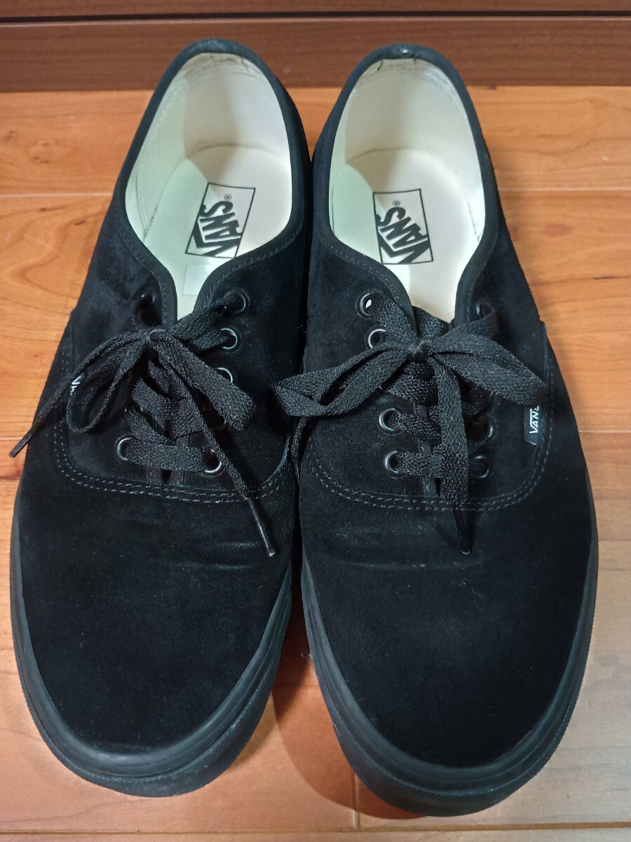 バンズ VANS オーセンティック ブラック 30cm us12 スウェード拍卖
