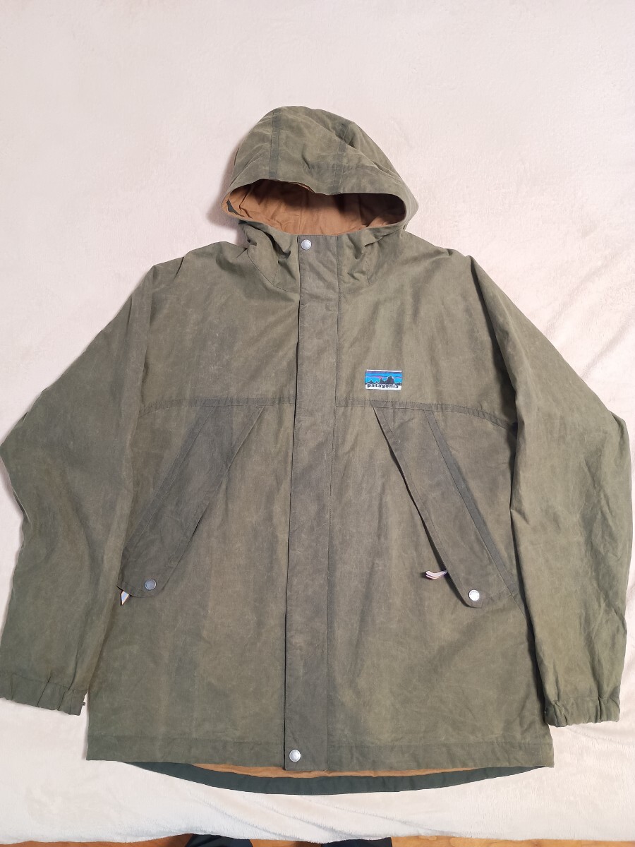 L ダメージ有 パタゴニア ワックスドコットンジャケット 2023年製 Basin Green patagonia拍卖