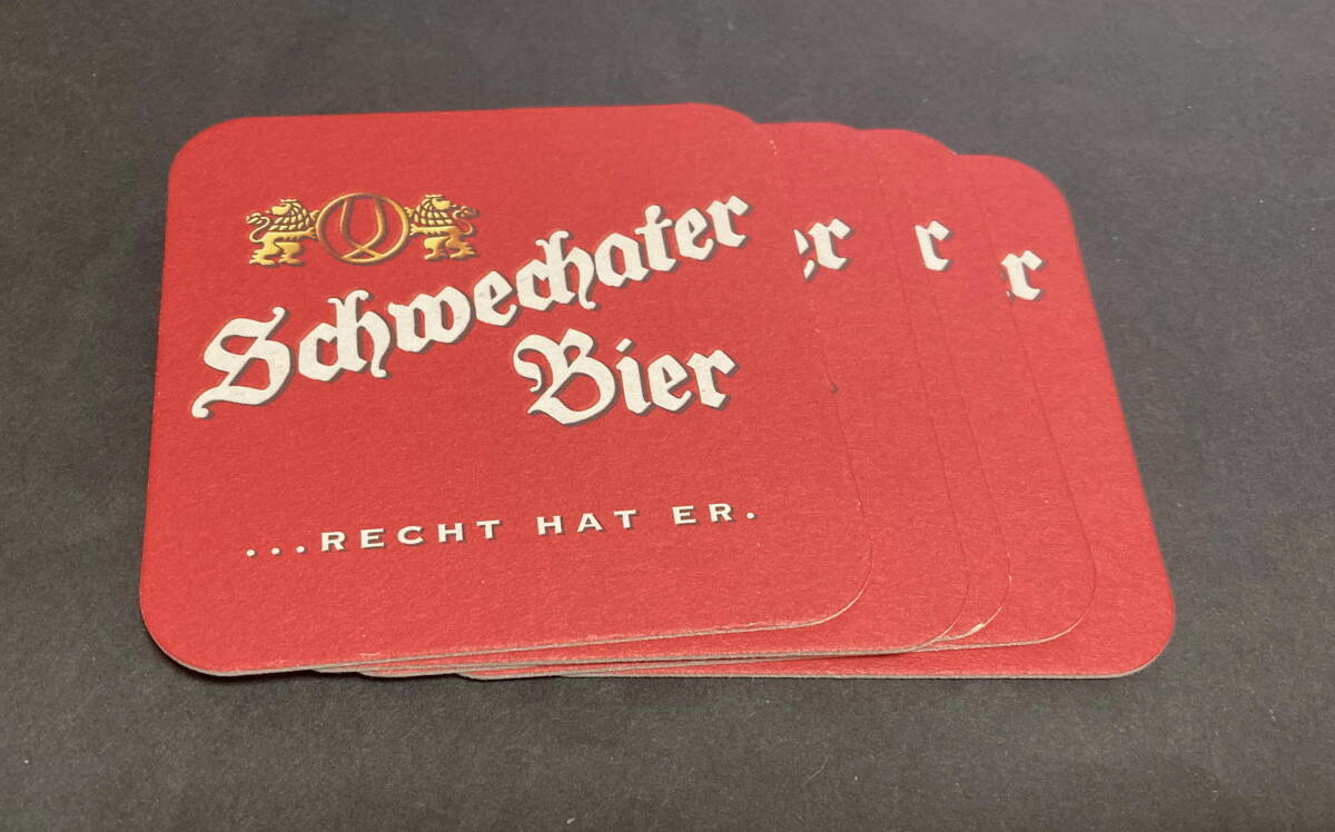 即決【未使用コースター】Schwechater(オーストリア・シュベッヒャート)5枚 拍卖