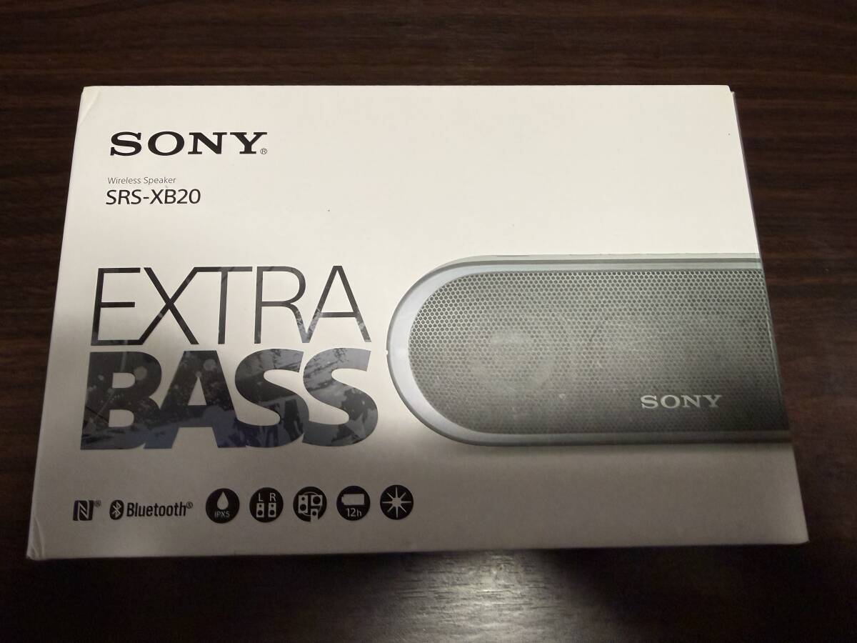 SONY Bluetoothスピーカー SRS-XB20 ワイヤレススピーカー拍卖