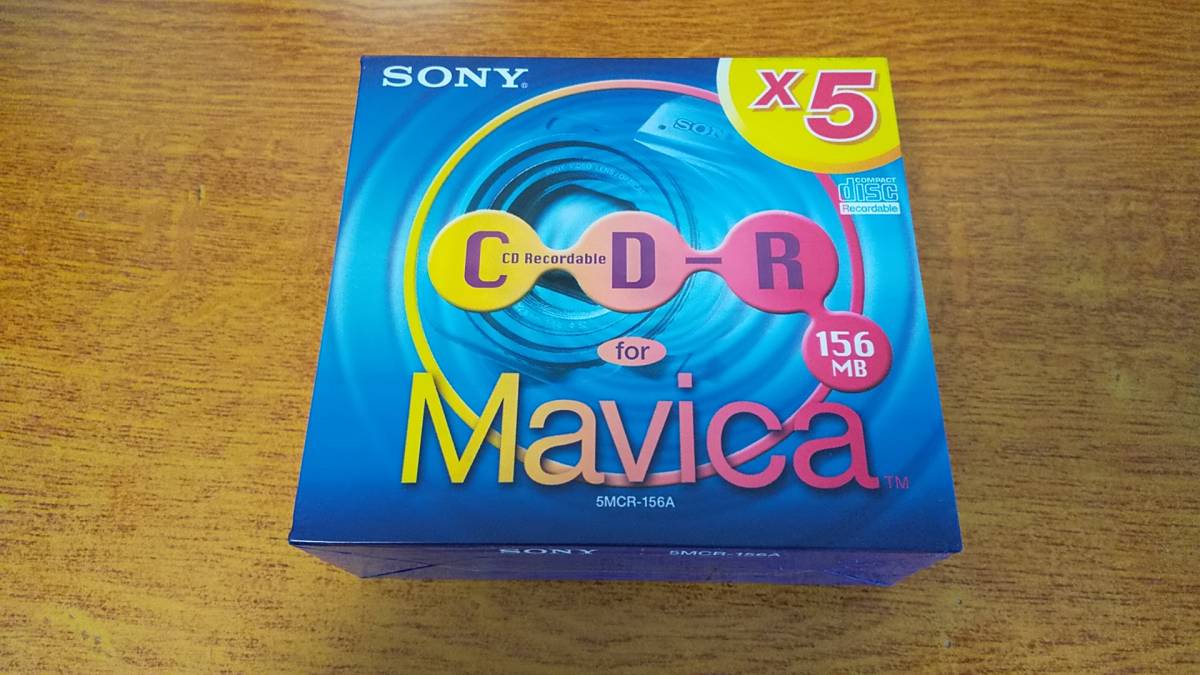 在庫3 日本製 Mavica 8cm CD-R 5枚拍卖