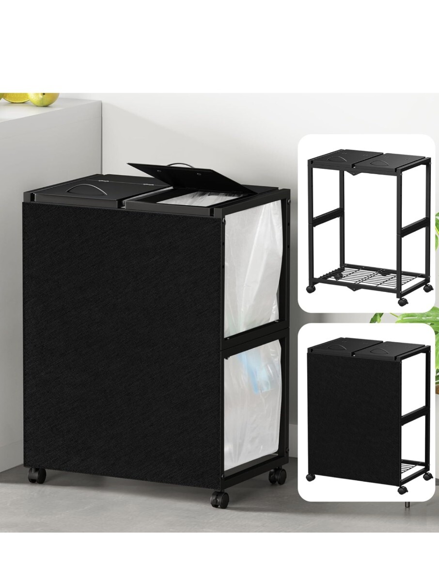 ゴミ袋ホルダー 北欧 ダストワゴン ゴミ箱 ゴミ箱ホルダー ゴミ分別 ゴミ袋スタンド ポリ袋ラック レジ袋スタンド 収納 台所 目隠し 拍卖