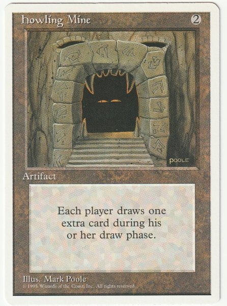 4版 吠えたける鉱山/Howling Mine 英語1枚拍卖