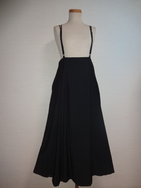 LOWRYS FARM黒ハイウエスト細ダブル釣り紐SK拍卖