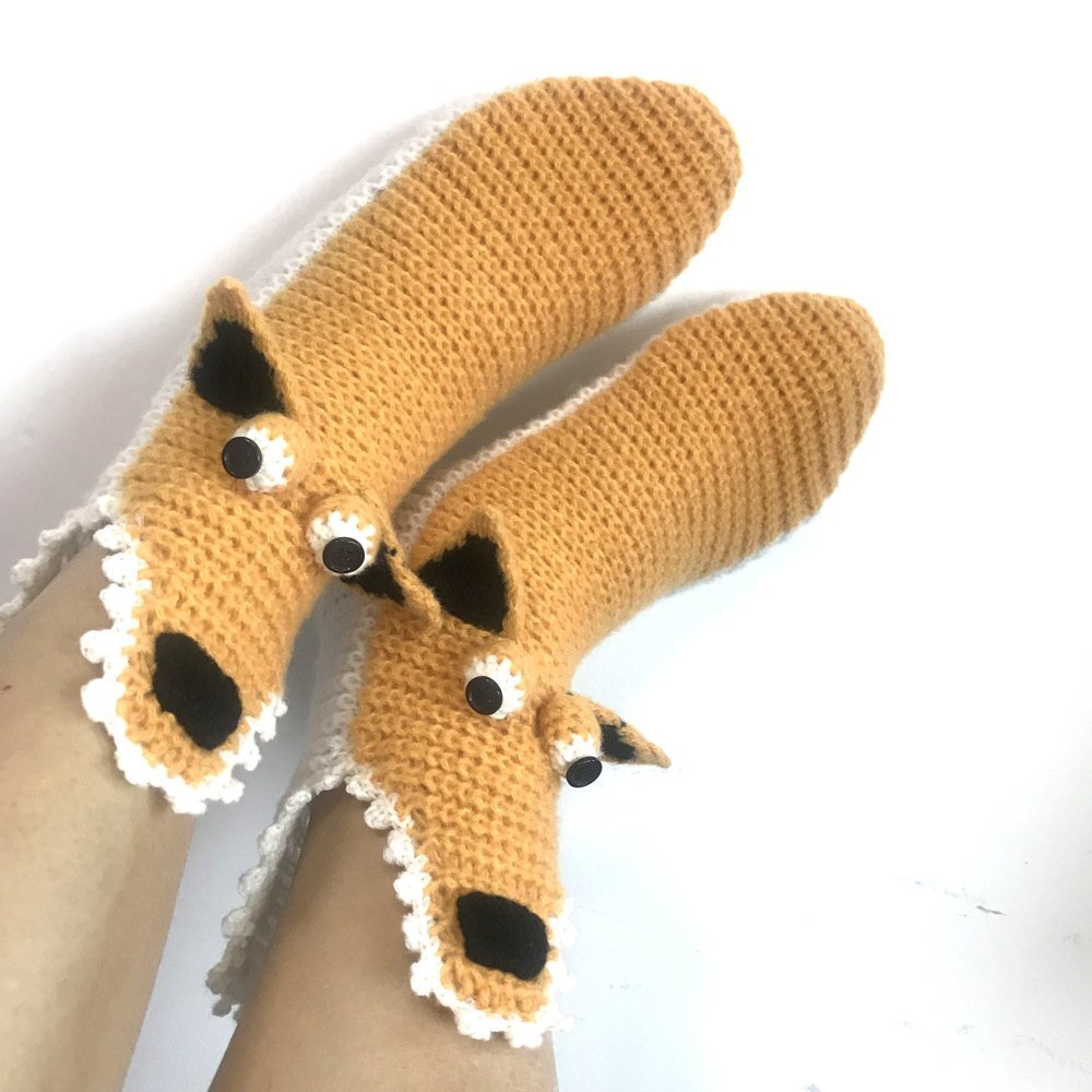 靴下 ソックス くつ下 socks アニマル 栗鼠 可愛い サンタクロース クリスマス プレゼント ニット 女の子 男の子 大人 男女兼用拍卖