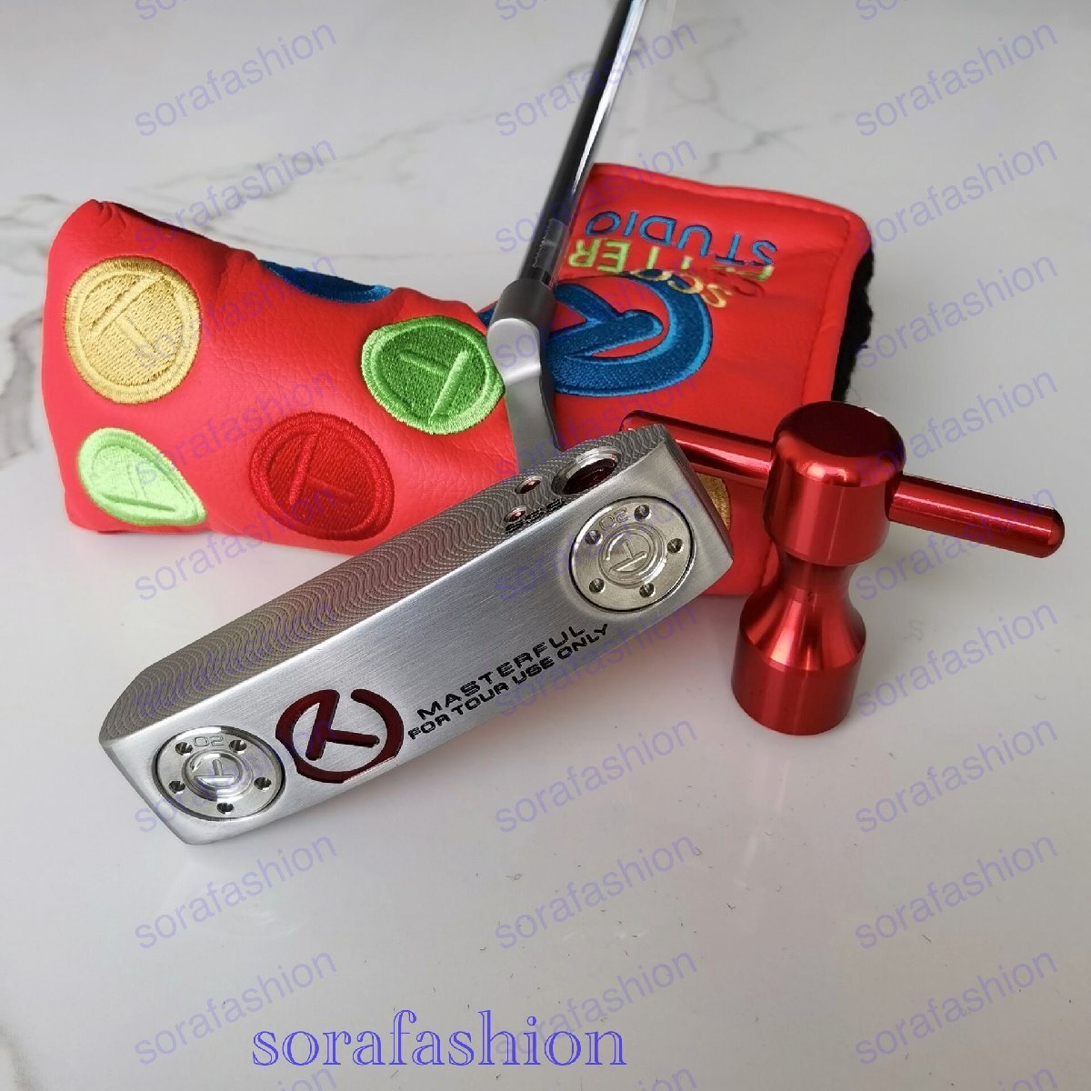 翌日発送 美品 34インチ スコッティ キャメロン タイトリスト ゴルフパター マスターフル MASTERFUL FOR TOUR USE ONLY 赤サークルT 美品拍卖