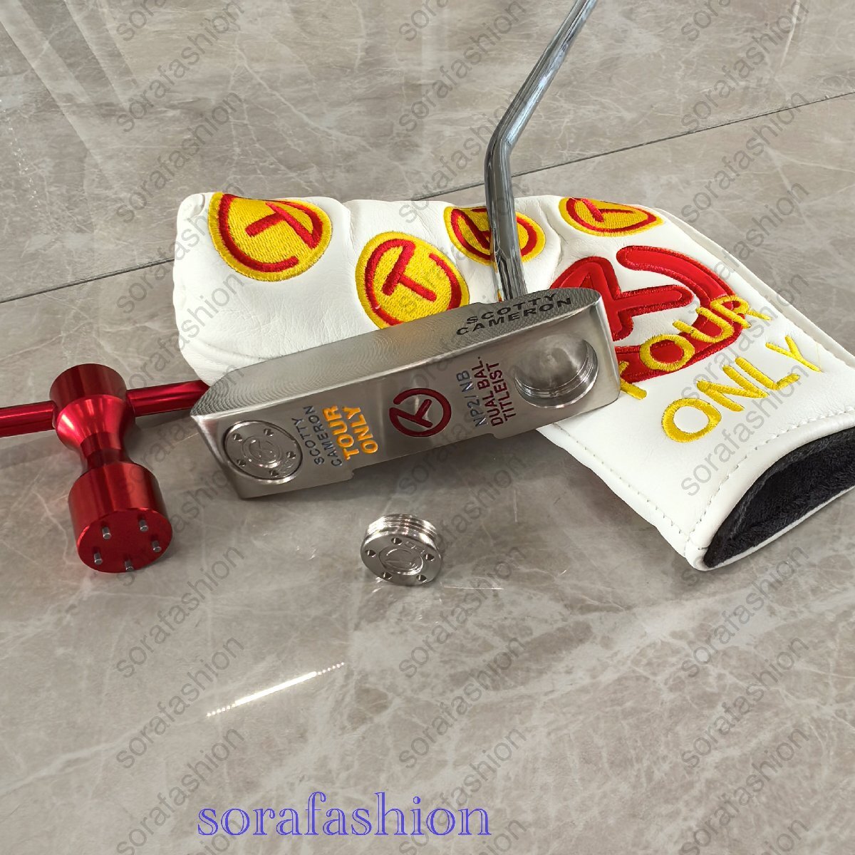 翌日発送 35インチ タイトリスト 美品 スコッティ キャメロン ゴルフパター ゴルフクラブ TOUR ONLY サークルT NP2/NB DUAL/BAL拍卖