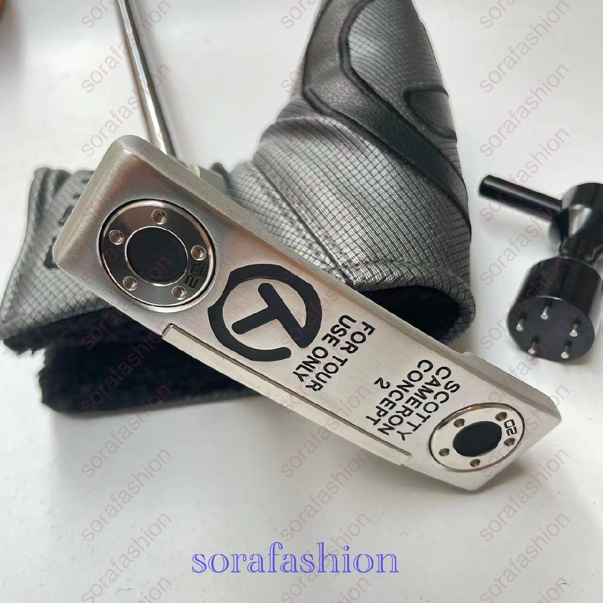 翌日発送 美品 34インチ スコッティ キャメロン タイトリスト ゴルフパター 黒サークルT CAMERON CONCEPT2 FOR TOUR USE ONLY ゴルフクラブ拍卖