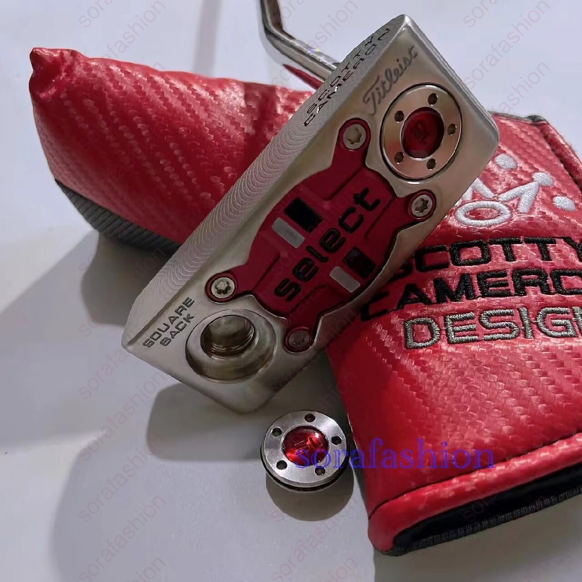 翌日発送 32インチ スコッティ キャメロン タイトリスト ゴルフパター セレクト スクエアバック SELECT SQUAREBACK ヘッドカバー付け拍卖