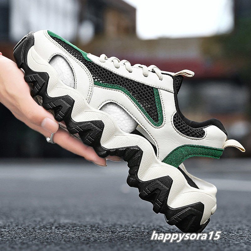 サンダル メンズ スニーカー シューズ スポサン ウォーキングシューズ 通気性 アウトドア 夏 ビーサン グリーン 26cm拍卖