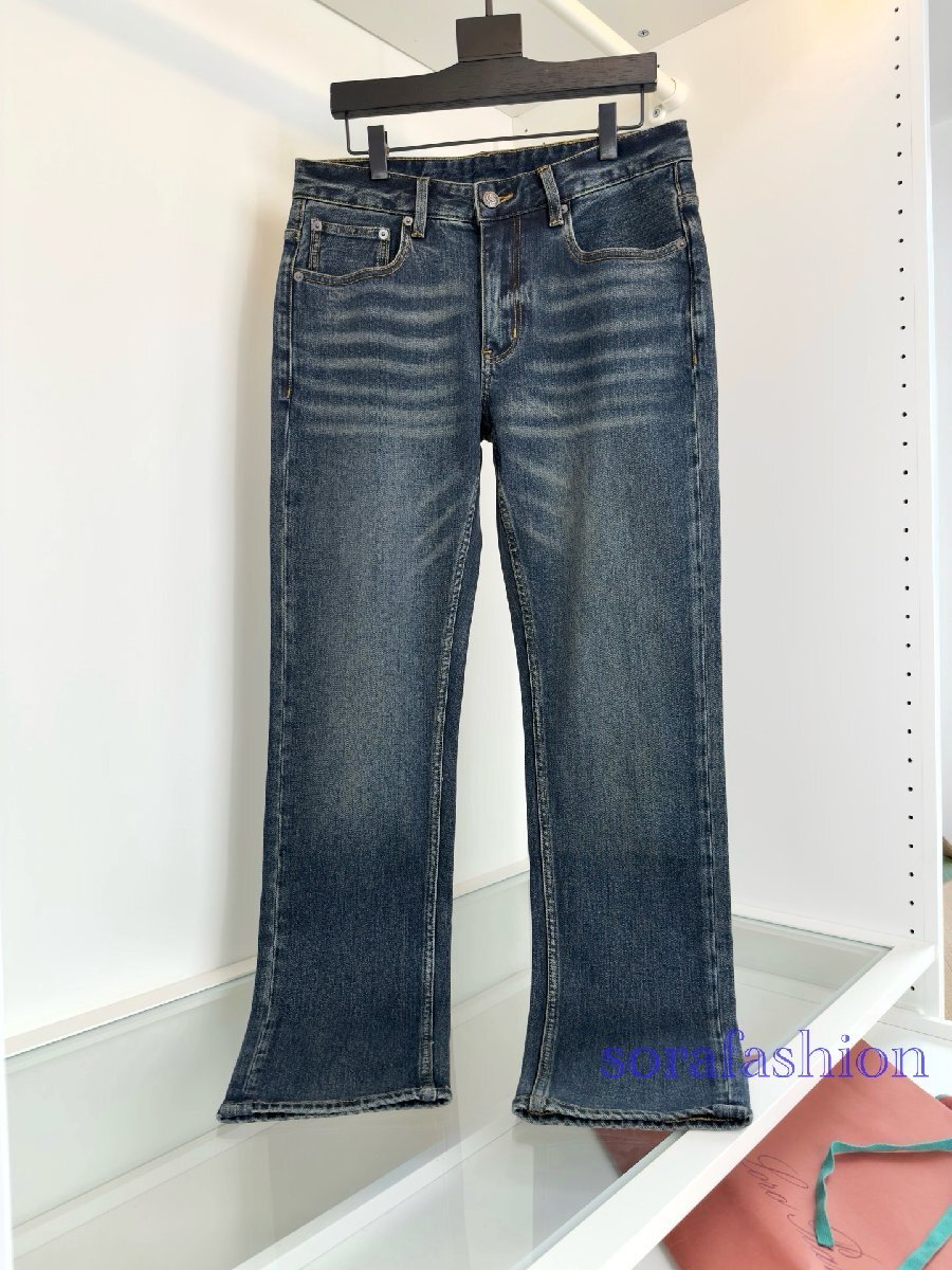 Loro Piana ロロピアーナ メンズジーンズ デニムパンツ ロングパンツ 長ズボン ボトムス W32 ストレート カジュアルパンツ コットン拍卖