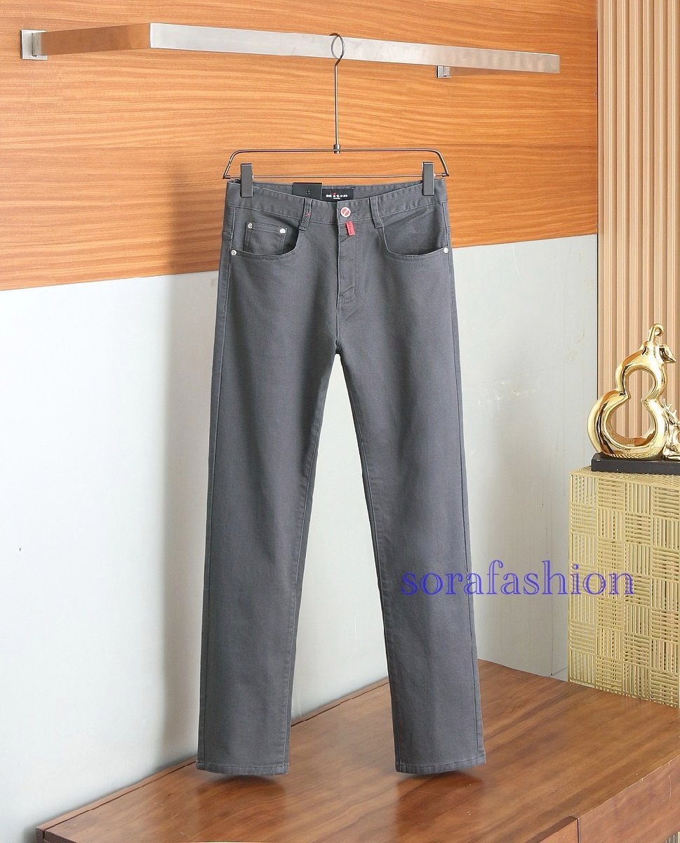 KITON キトン メンズカジュアルパンツ スラックス ロングパンツ 31サイズ グレー ジーンズ 長ズボン フォマール 紳士服 ストレート 綿拍卖
