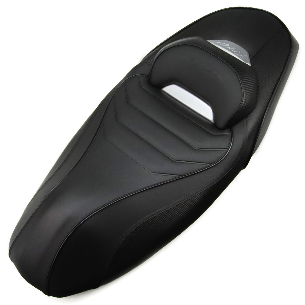 ヤマハ NMAX125/NMAX155 スポーツカスタムシート ローダウンカーボン シート 2020-2024年式 黒+銀拍卖