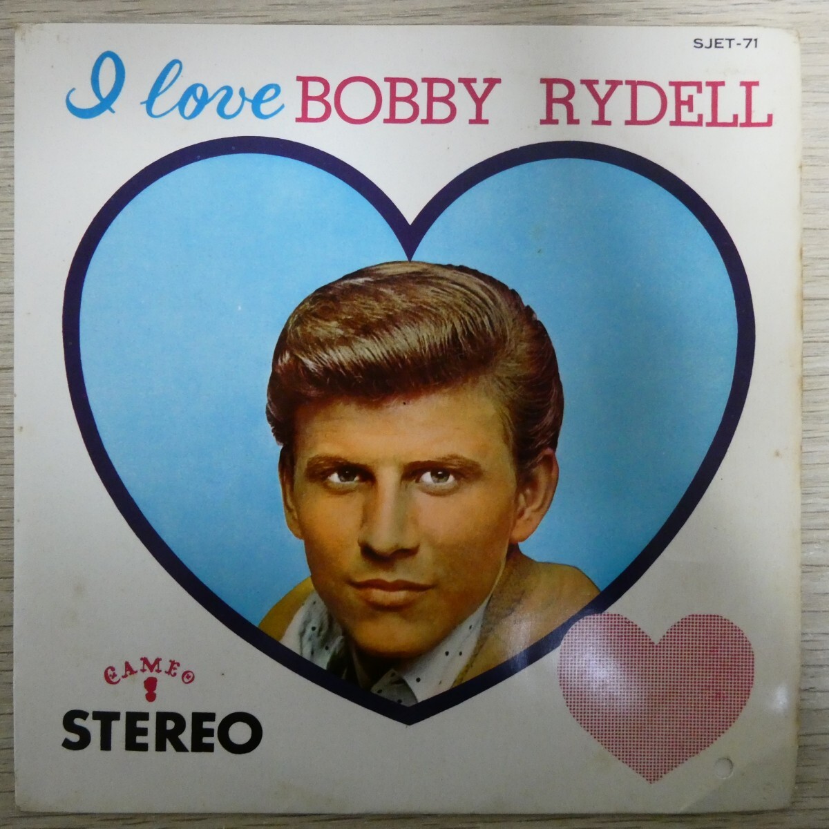 EP2391☆33RPM「ボビー・ライデル / アイ・ラブ・ボビー・ライデル / SJET-71」4曲入り拍卖