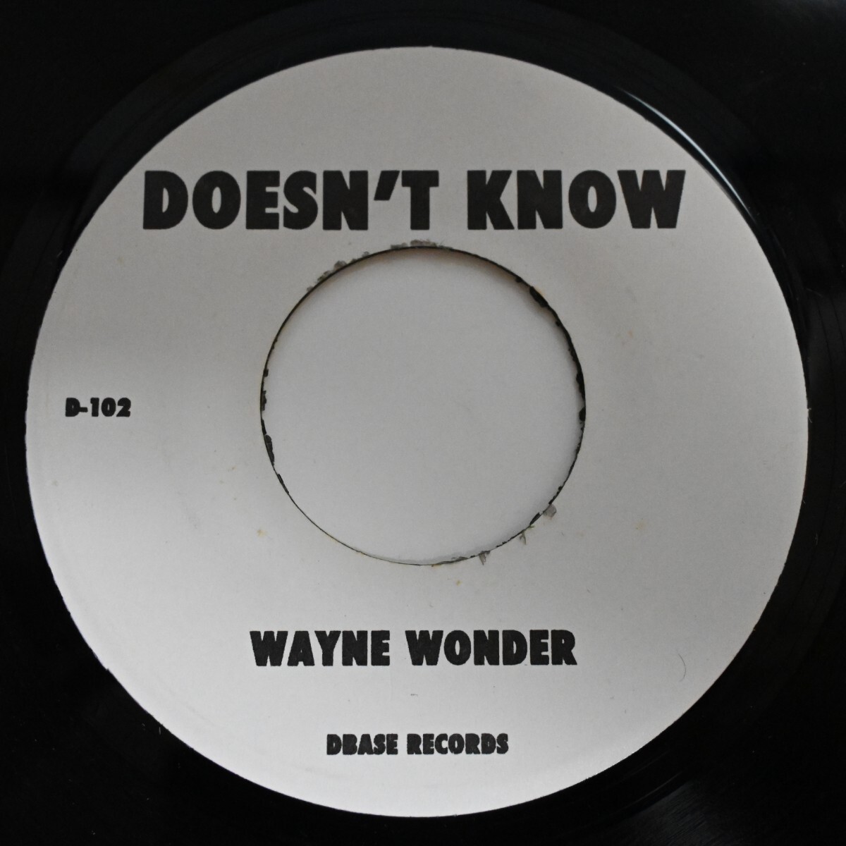 r060<7インチ/DBASE>「Wayne Wonder / Doesn't Know」拍卖
