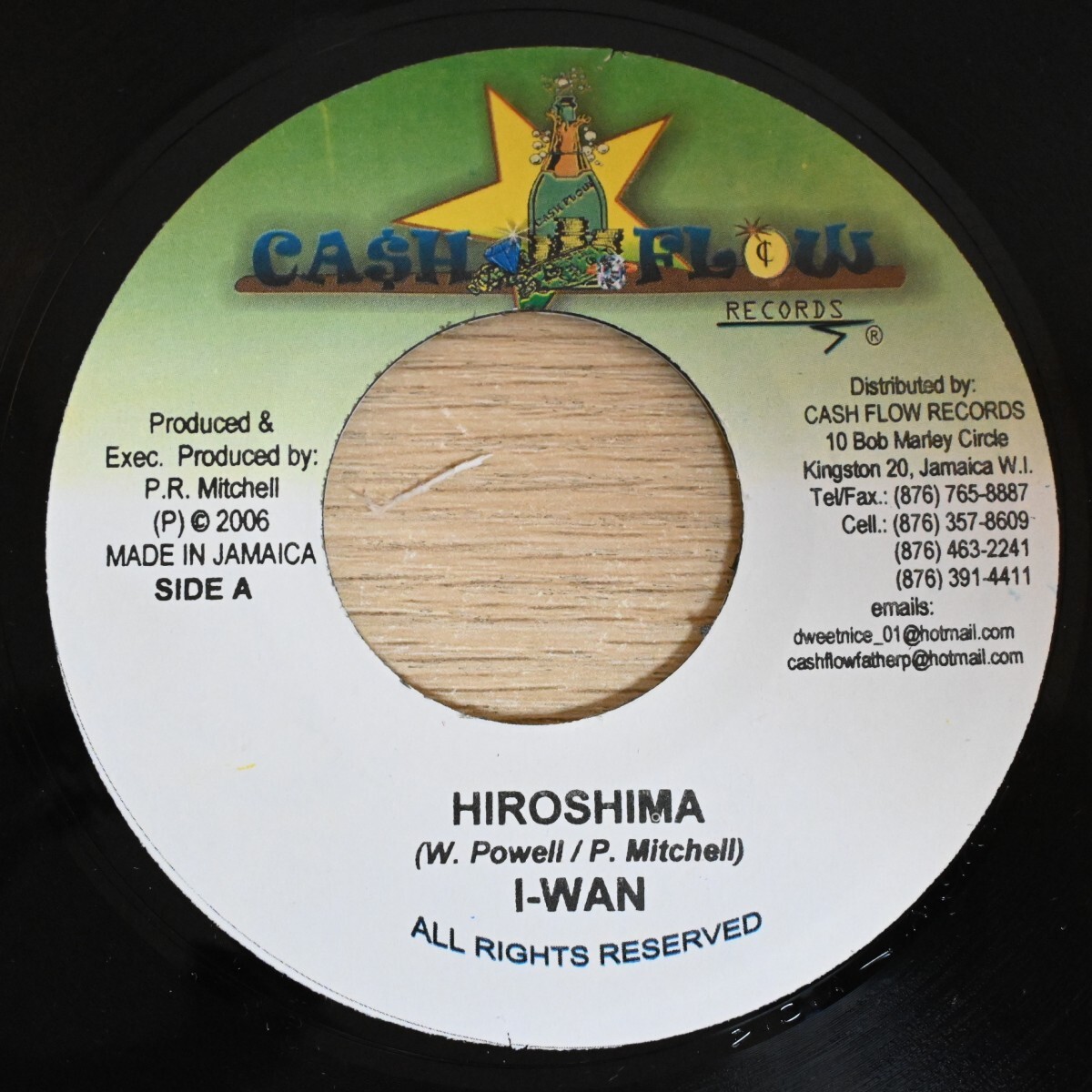 r109<7インチ/ジャマイカ/Cash Flow>「I Wan / Hiroshima」拍卖