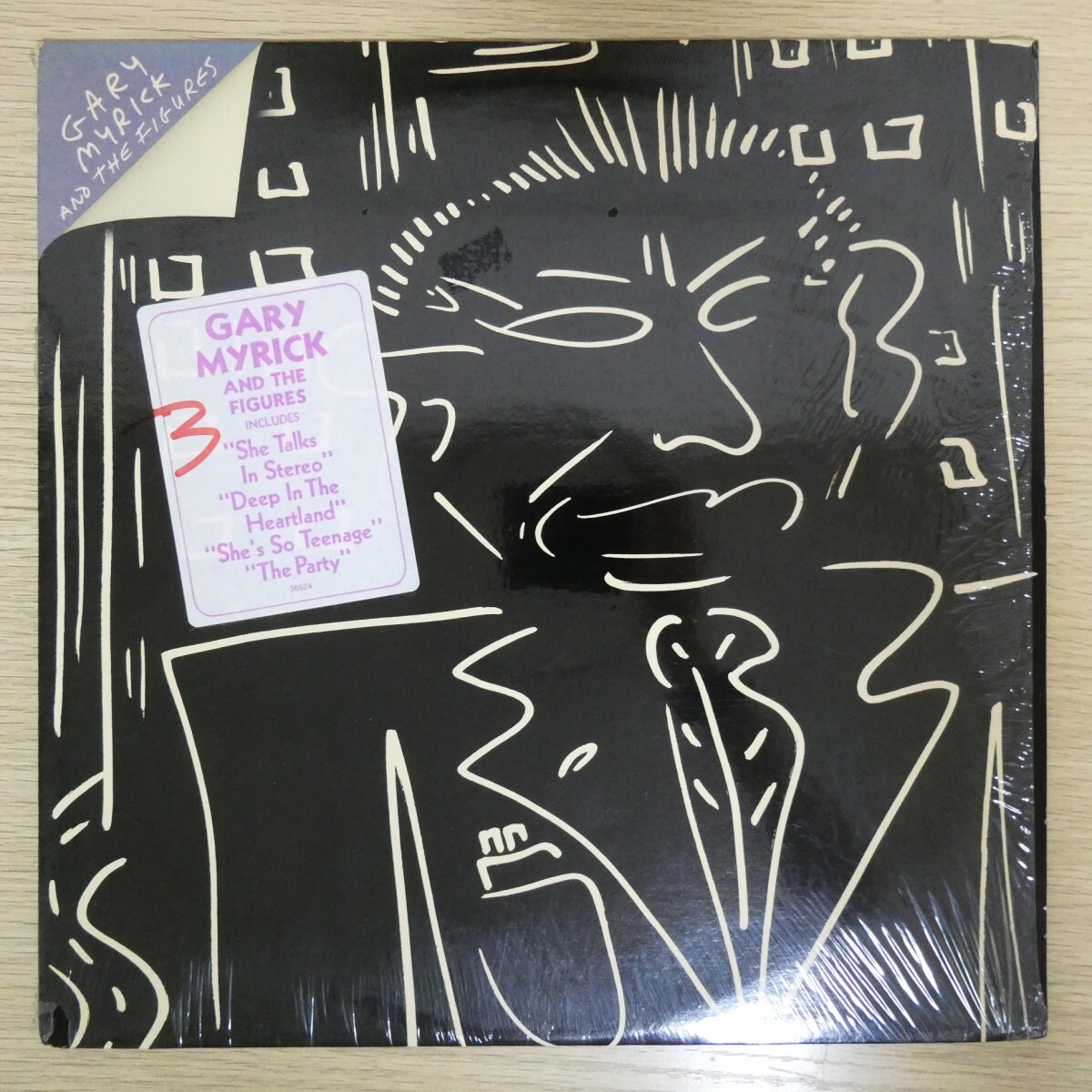 LP5483☆シュリンク/US/Epic「Gary Myrick And The Figures / Gary Myrick And The Figures / AL-36524」拍卖