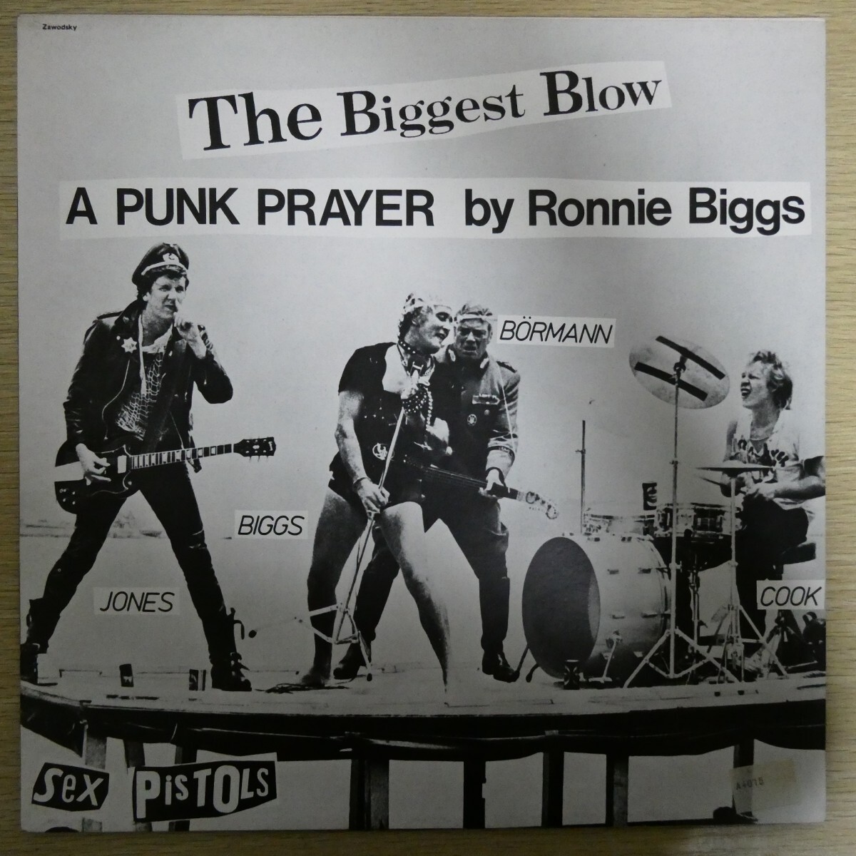 LP5547☆UK/Virgin「Sex Pistols / The Biggest Blow A Punk Prayer By Ronnie Biggs / VS-22012」拍卖
