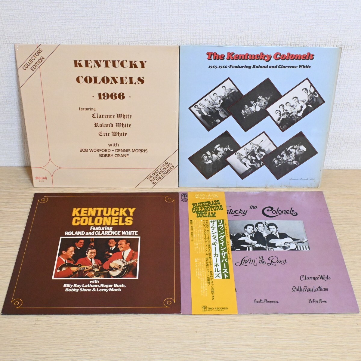 セット654 KENTUCKY COLONELS ケンタッキー・カーネルズ LP レコード 4点拍卖