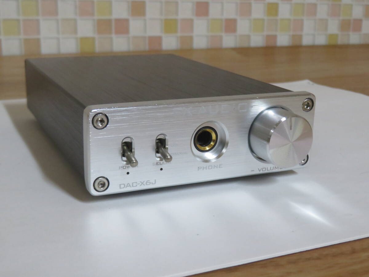FX-AUDIO- DAC-X6J ヘッドホンアンプ 本体のみ ジャンク品 拍卖